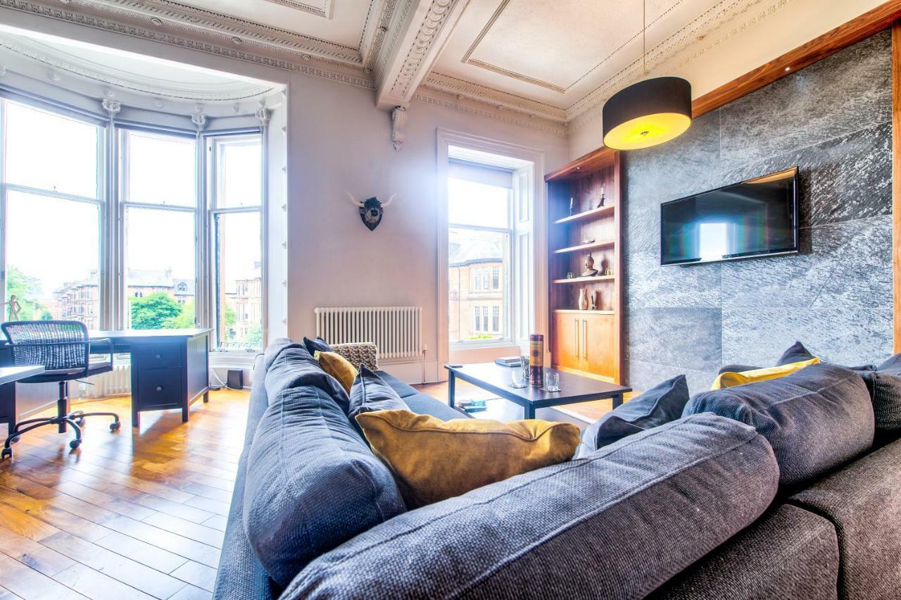 32 Victoria Crescent Road Lägenhet Glasgow Exteriör bild