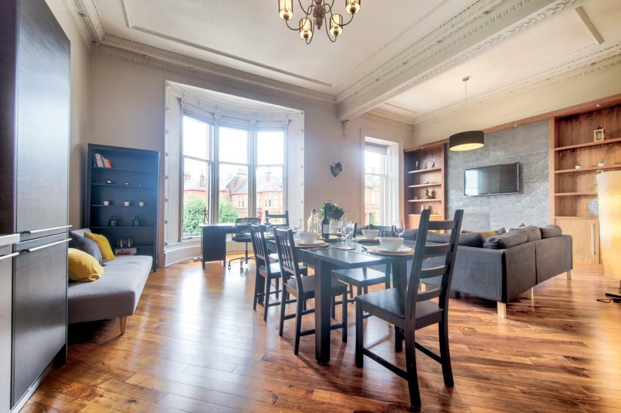 32 Victoria Crescent Road Lägenhet Glasgow Exteriör bild