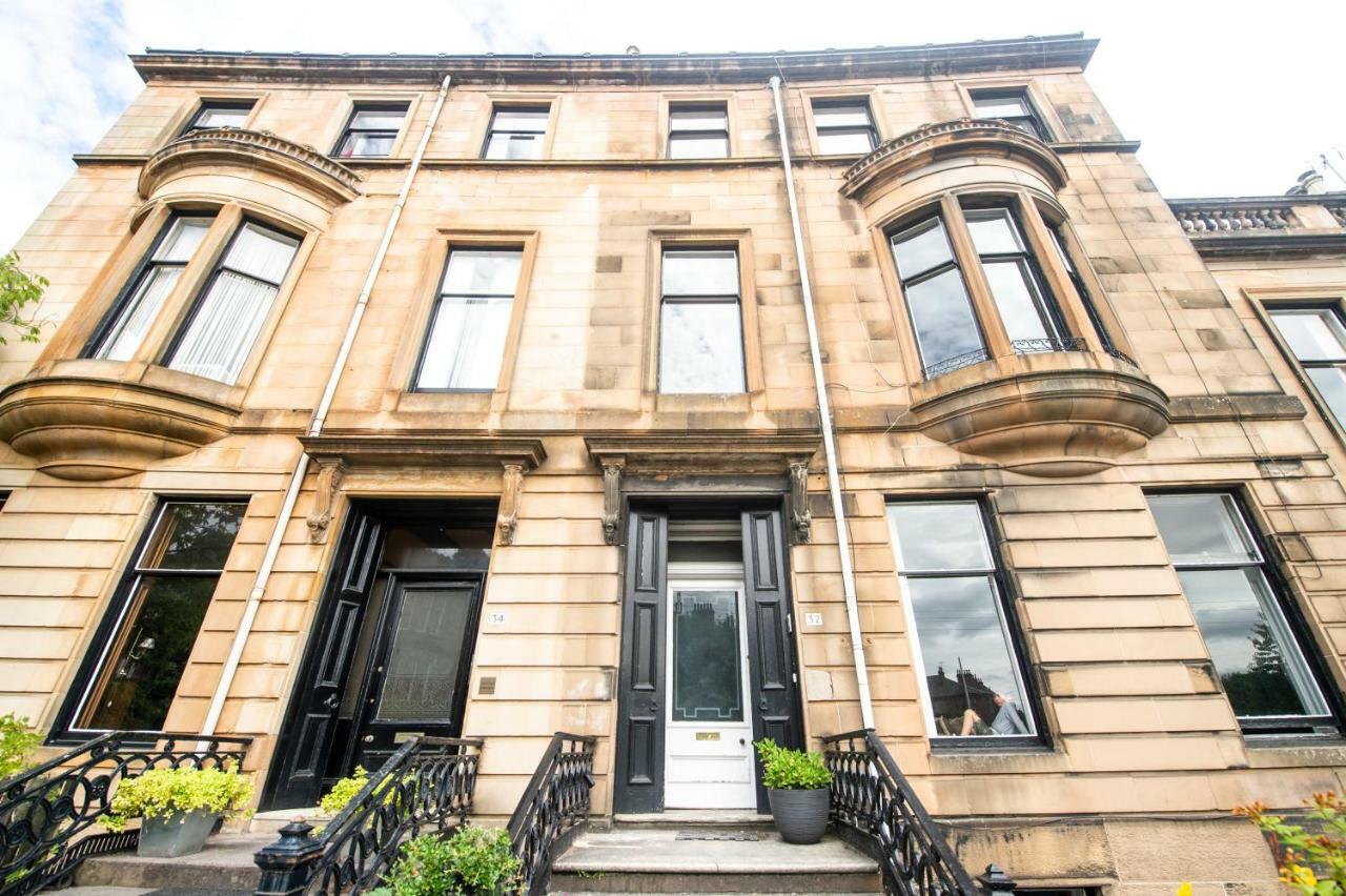 32 Victoria Crescent Road Lägenhet Glasgow Exteriör bild